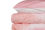 L'essentiel linge de maison Çalıkuşu - Pink Juego de funda de edredón individual